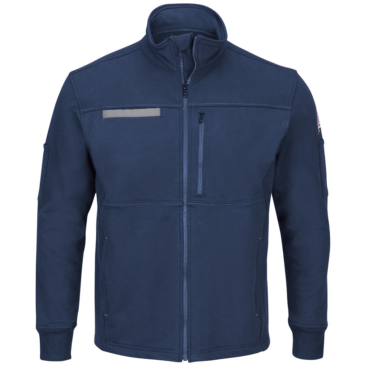 Bulwark FR Fleece Jacket in Navy
